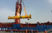 WSS UAE Move 123 ton Hydraulic Hammer & Accessories from Abu Dhabi to Hamburg