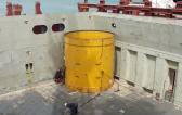 WSS UAE Move 123 ton Hydraulic Hammer & Accessories from Abu Dhabi to Hamburg