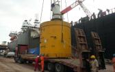 WSS UAE Move 123 ton Hydraulic Hammer & Accessories from Abu Dhabi to Hamburg