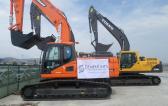 Element Handle Shipment of Excavators from South Korea