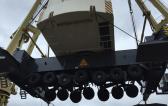 Europe Cargo Handle Difficult Loading of Fully Erected Crane