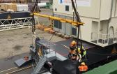 Europe Cargo Handle Difficult Loading of Fully Erected Crane