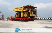 CEA Project Logistics Takes Care of Big Komatsu Trucks