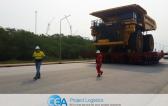 CEA Project Logistics Takes Care of Big Komatsu Trucks