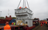 Fortune Handle Transport of 120tn Transformer in Italy