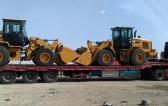 Paragon Saudi Services Move 38 CAT Diggers to Jordan