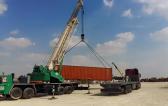 Paragon Saudi Services Transport More Cranes to Italy