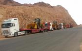 Paragon Saudi Services Handle Move of 22 CAT Diggers to Jordan