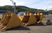 Cuchi Ship CAT Excavators from Singapore to Vietnam