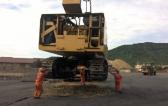 Cuchi Ship CAT Excavators from Singapore to Vietnam