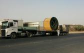 Paragon Saudi Services Successfully Transport Cable Drums