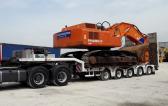 Titan Handle Transport of Hitachi 450 Excavator