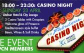 PCN Casino Night on Sunday 23 April 2017