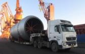 Vangard Logistics Complete Notable Shipment of Kiln Shell & Pump Truck