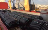 Anker Deliver 48 Rolls of Pipes from the USA to Colombia