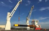 Europe Cargo Discharge Large Pipes for New Jetty