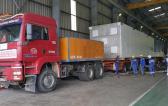 Cuchi Shipping with Transport of Heat Exchanger Cold Boxes