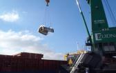 Europe Cargo Load MV. Rochefort at Antwerp Port