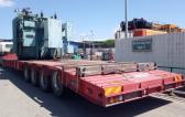 Megalift Covers 300km to Deliver Two Transformers