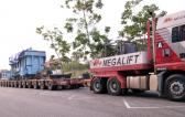 Megalift Covers 300km to Deliver Two Transformers