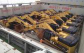 CTO do Brasil Ship Another 25 CAT Excavators to China