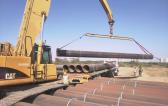 EXG Handle Breakbulk Shipment of 850 Large Pipes