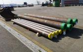 Europe Cargo with Loading of Pipes