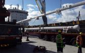 Element International and CF&S with Transportation of Masts