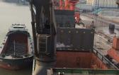 Eversail Logistics Handling Steel Billets in China