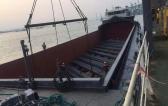 Eversail Logistics Handling Steel Billets in China
