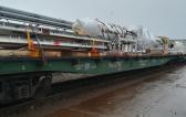 CF&S with Transport of Tunnel Boring Machine by Rail