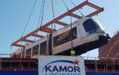 Kamor Handles Another Delivery for Tel Aviv Railway Project