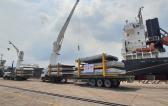 Cuchi Vietnam Handle Transport of OOG Steel Structures