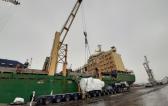 Fortune Italy Load Heavy Lift Cargo at Marghera