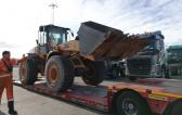 Livo Logistics with Another Shipment of Construction Machines