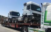 Polaris Handling Shipments of Mercedes-Benz Trucks