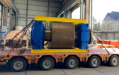 KGE Baltic with Transport of 2 Heavy Valves for Mining Industry