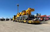 KGE with Transport of Heavy Liebherr Crane