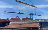 Express Global Logistics in India Transports 6,099mt of Rails