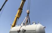 Delta Maritime Deliver Motor Oil Refinery Equipment in Greece