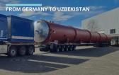 Eleven Danir 19 Handle Multimodal Transport of OOG Autoclaves from Germany to Uzbekistan