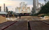 Megalift Construct Beach Landing Jetty for Delivery of SPM Buoy