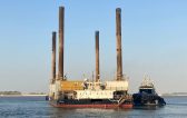 Wilhelmsen UAE Handles Jack-Up Barge Loaded on Semi-Submersible Heavy Lift Vessel