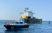 Wilhelmsen UAE Handles Jack-Up Barge Loaded on Semi-Submersible Heavy Lift Vessel