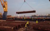 BSMG Load 3,800mt of Heavy Water Pipes at Port of Nouakchott