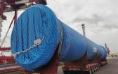 Topline Express Logistics Transport 2 Dryer Drum Shell Units