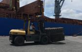 Nonpareil International Handle Challenging Export Shipment of Six Dump Trucks