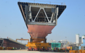 EXG Transports Steel Deck for the Mumbai Trans Harbour Link Project