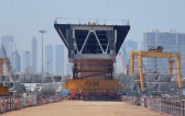 EXG Transports Steel Deck for the Mumbai Trans Harbour Link Project