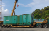 UPCARGO Dismantle Thermoelectric Plant in Panama